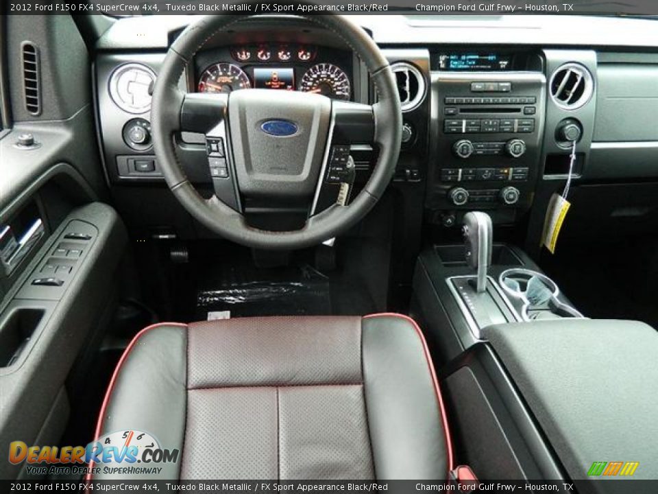 FX Sport Appearance Black/Red Interior 2012 Ford F150 FX4 SuperCrew
