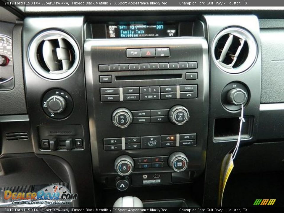 Controls of 2012 Ford F150 FX4 SuperCrew 4x4 Photo #14