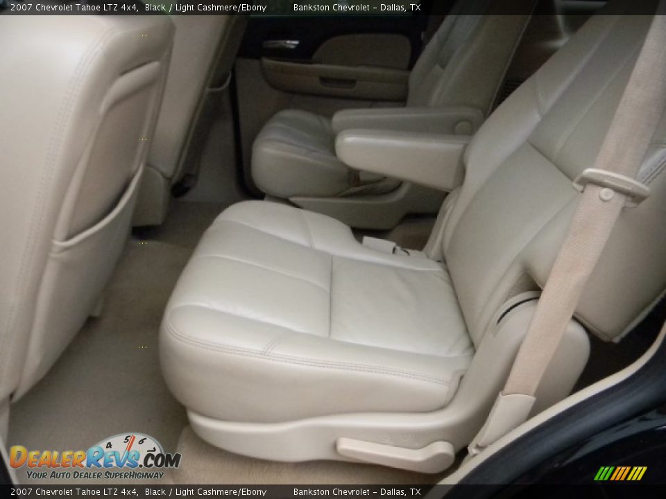 2007 Chevrolet Tahoe LTZ 4x4 Black / Light Cashmere/Ebony Photo #8