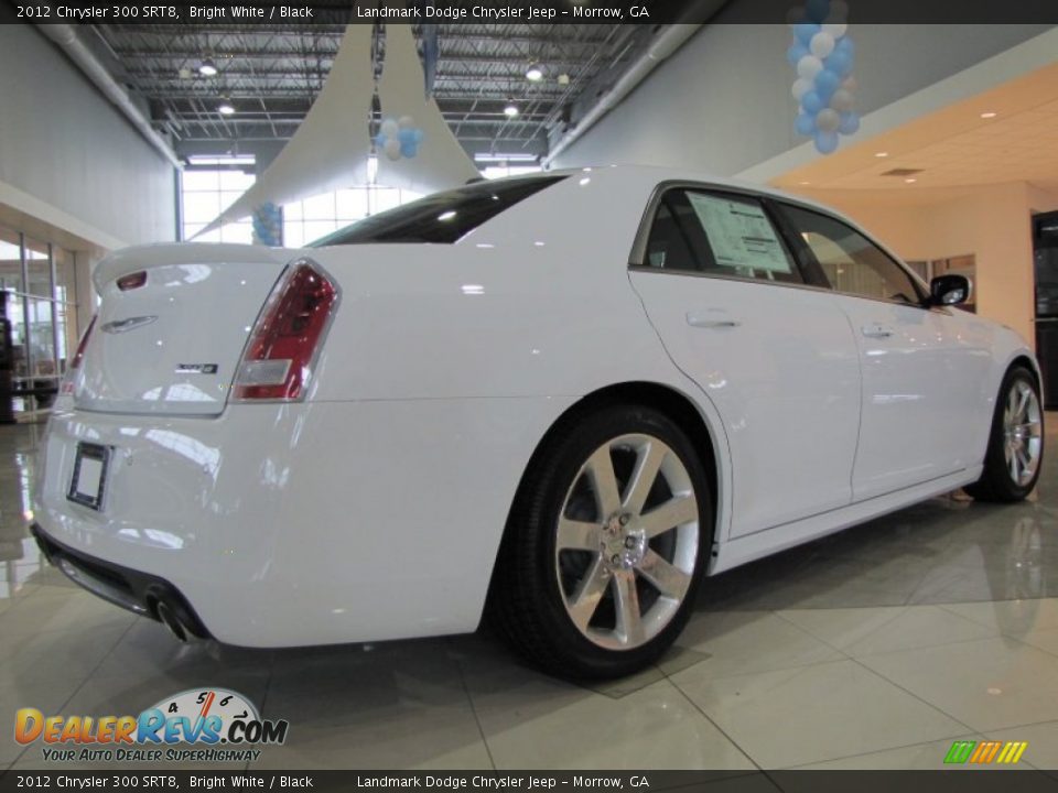 2012 Chrysler 300 SRT8 Bright White / Black Photo #3