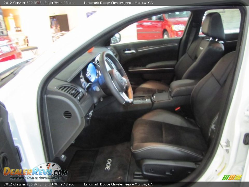2012 Chrysler 300 SRT8 Bright White / Black Photo #6