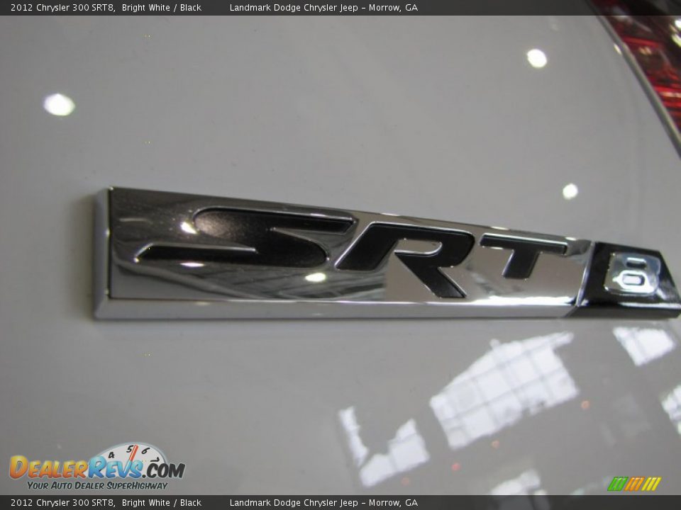 2012 Chrysler 300 SRT8 Bright White / Black Photo #8
