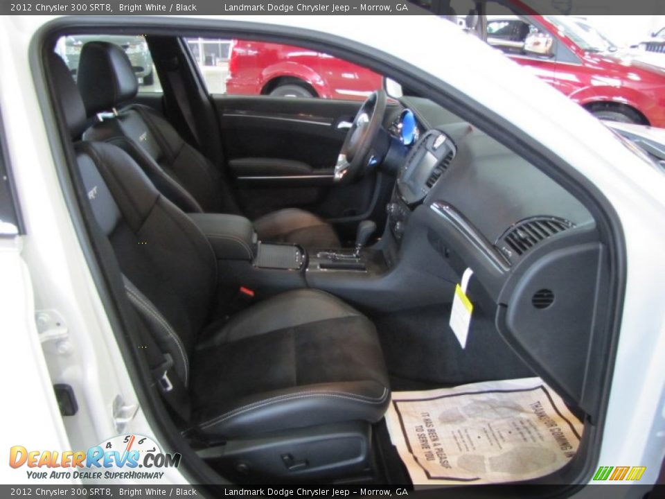2012 Chrysler 300 SRT8 Bright White / Black Photo #9