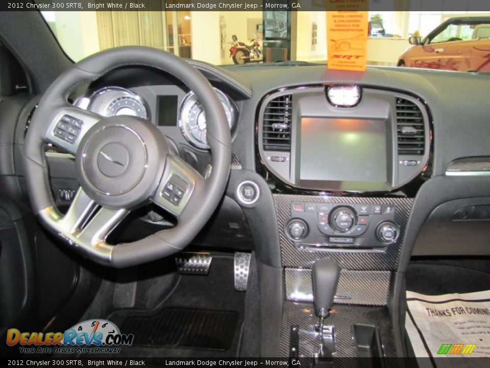 2012 Chrysler 300 SRT8 Bright White / Black Photo #10