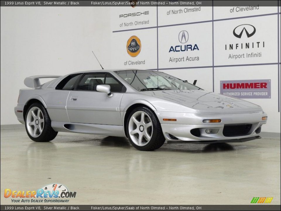 1999 Lotus Esprit V8 Silver Metallic / Black Photo #1