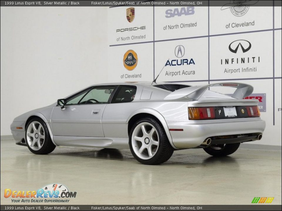 1999 Lotus Esprit V8 Silver Metallic / Black Photo #5