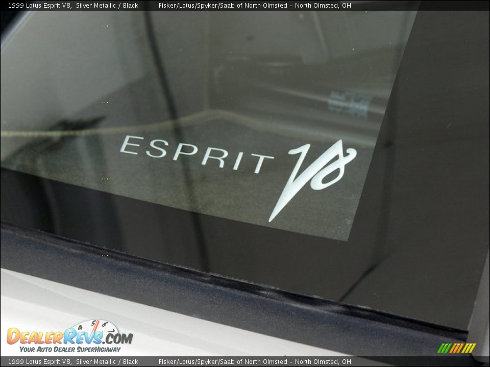 1999 Lotus Esprit V8 Silver Metallic / Black Photo #7