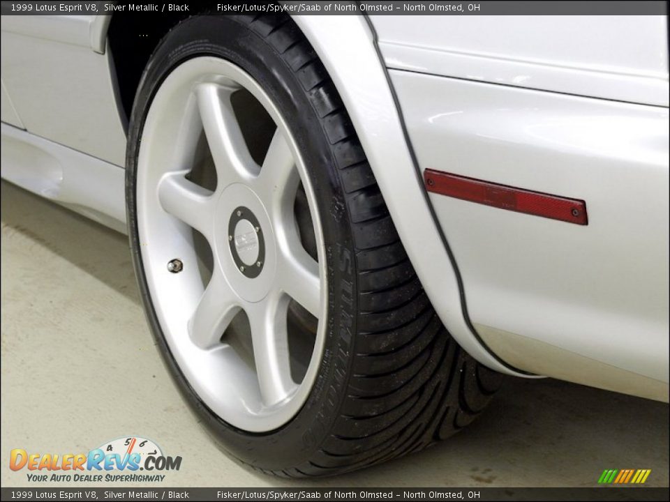 1999 Lotus Esprit V8 Silver Metallic / Black Photo #14