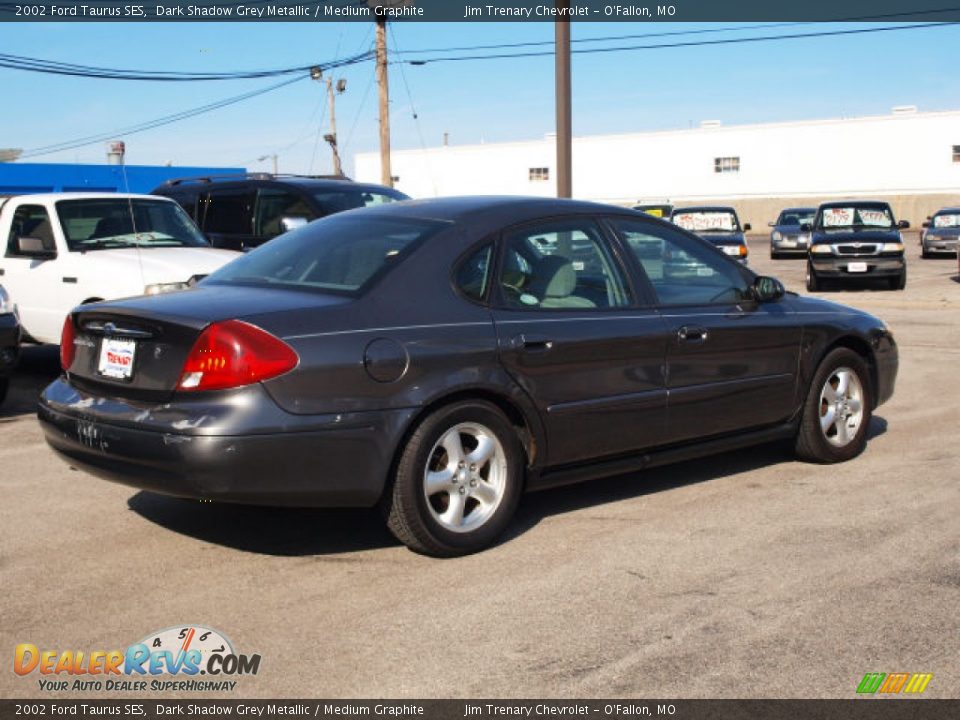 2002 Ford Taurus SES Dark Shadow Grey Metallic / Medium Graphite Photo #3