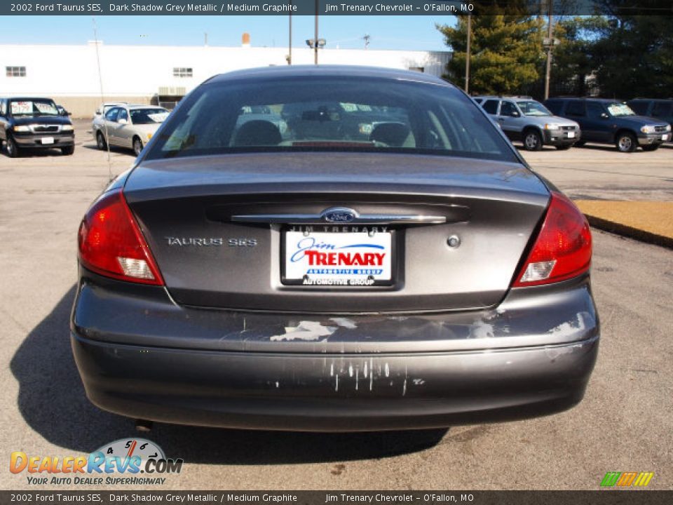 2002 Ford Taurus SES Dark Shadow Grey Metallic / Medium Graphite Photo #6