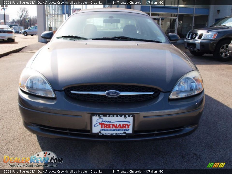 2002 Ford Taurus SES Dark Shadow Grey Metallic / Medium Graphite Photo #8