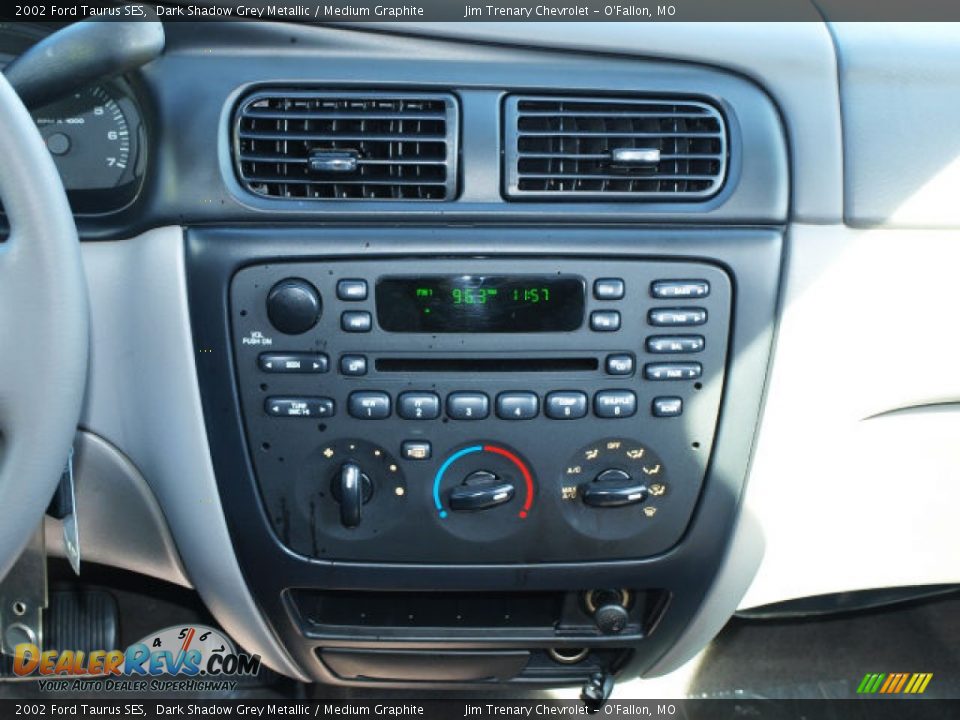 2002 Ford Taurus SES Dark Shadow Grey Metallic / Medium Graphite Photo #12