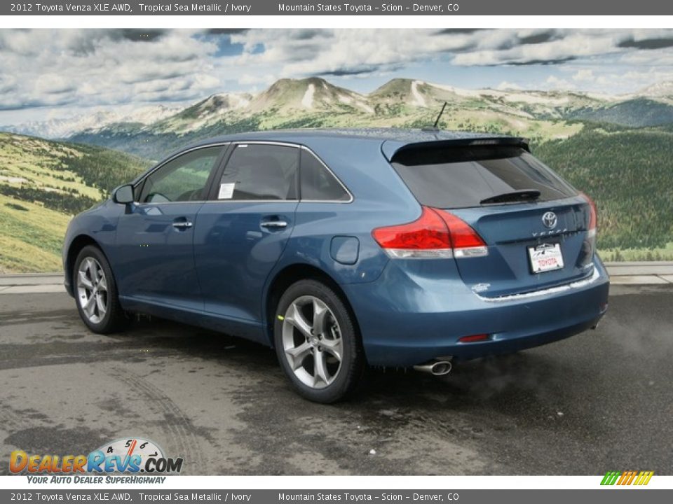 2012 toyota venza tropical sea metallic #5