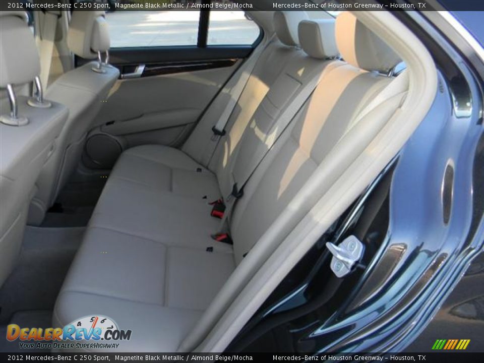 2012 Mercedes-Benz C 250 Sport Magnetite Black Metallic / Almond Beige/Mocha Photo #10