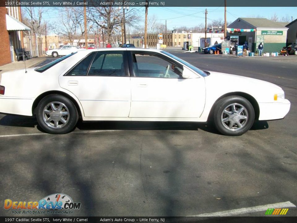 1997 Cadillac Seville STS Ivory White / Camel Photo #3