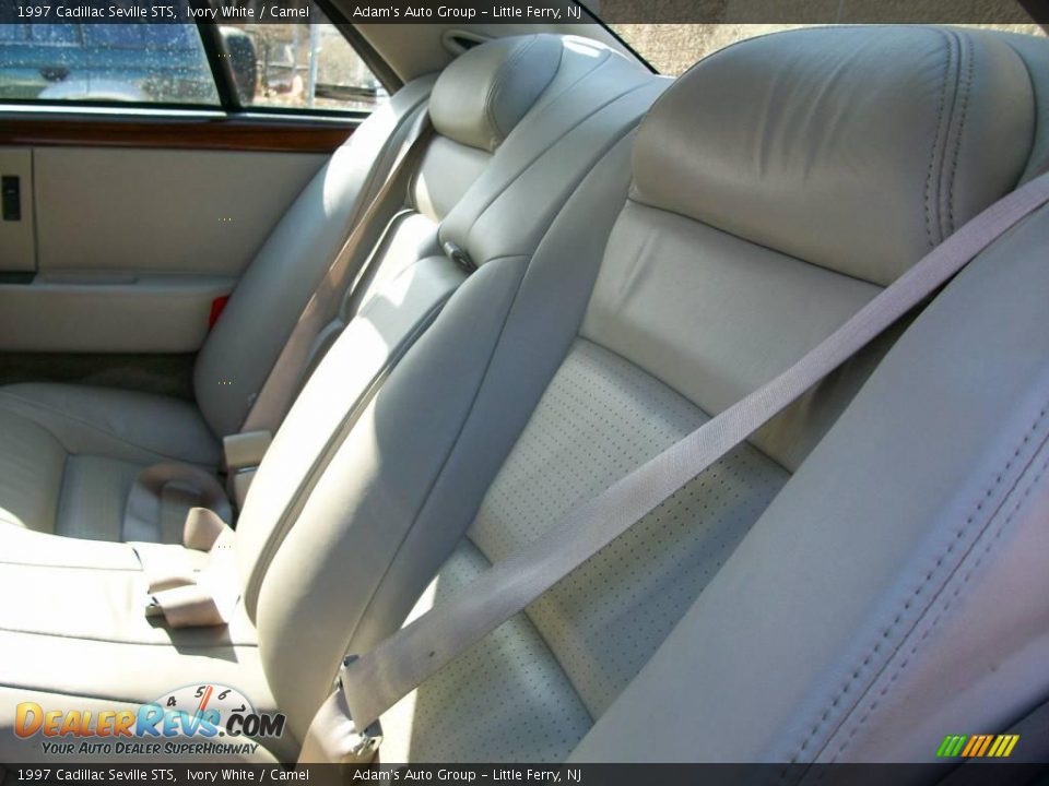 1997 Cadillac Seville STS Ivory White / Camel Photo #16