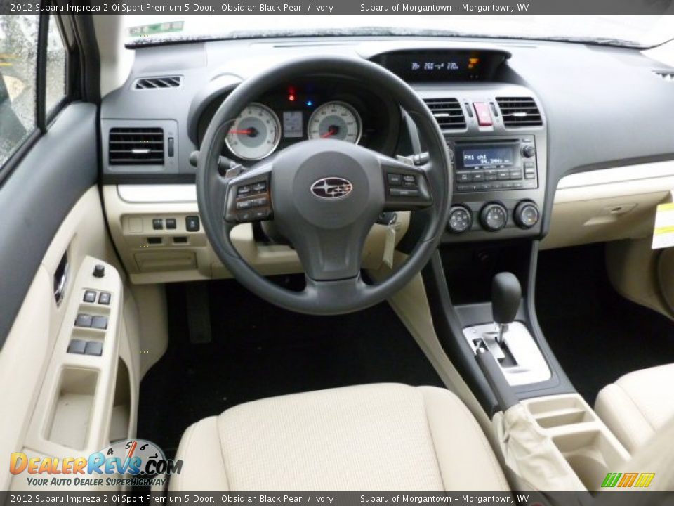Dashboard of 2012 Subaru Impreza 2.0i Sport Premium 5 Door Photo #14