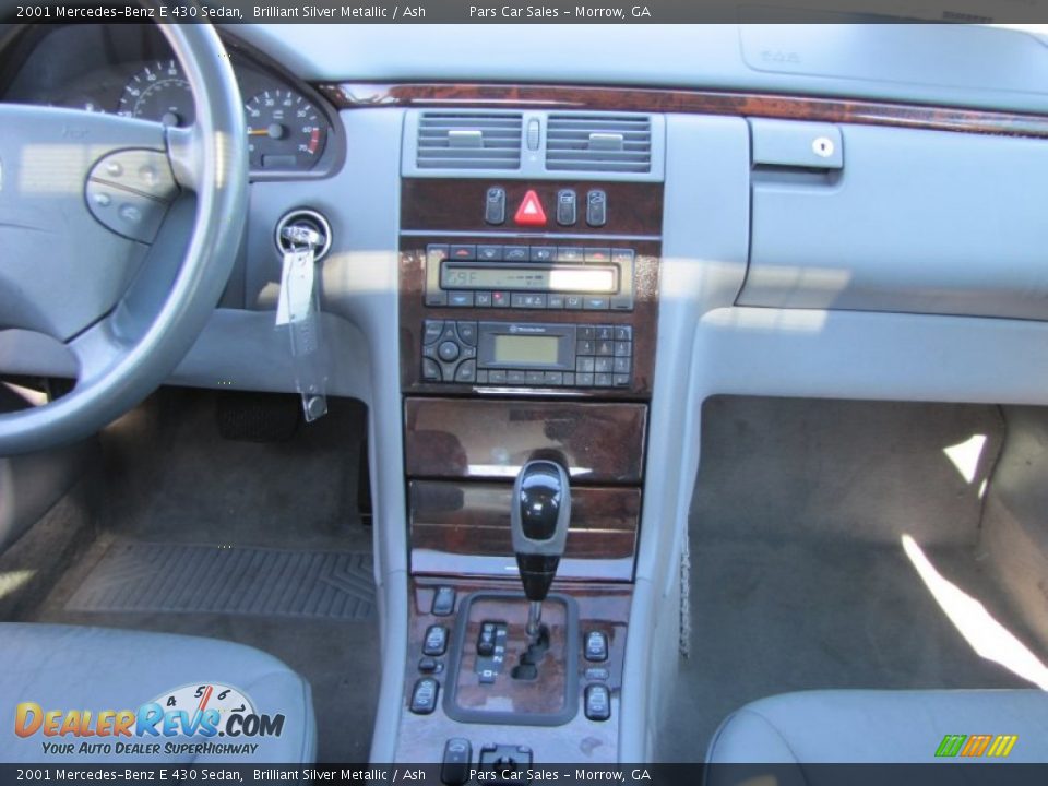 2001 Mercedes-Benz E 430 Sedan Brilliant Silver Metallic / Ash Photo #11