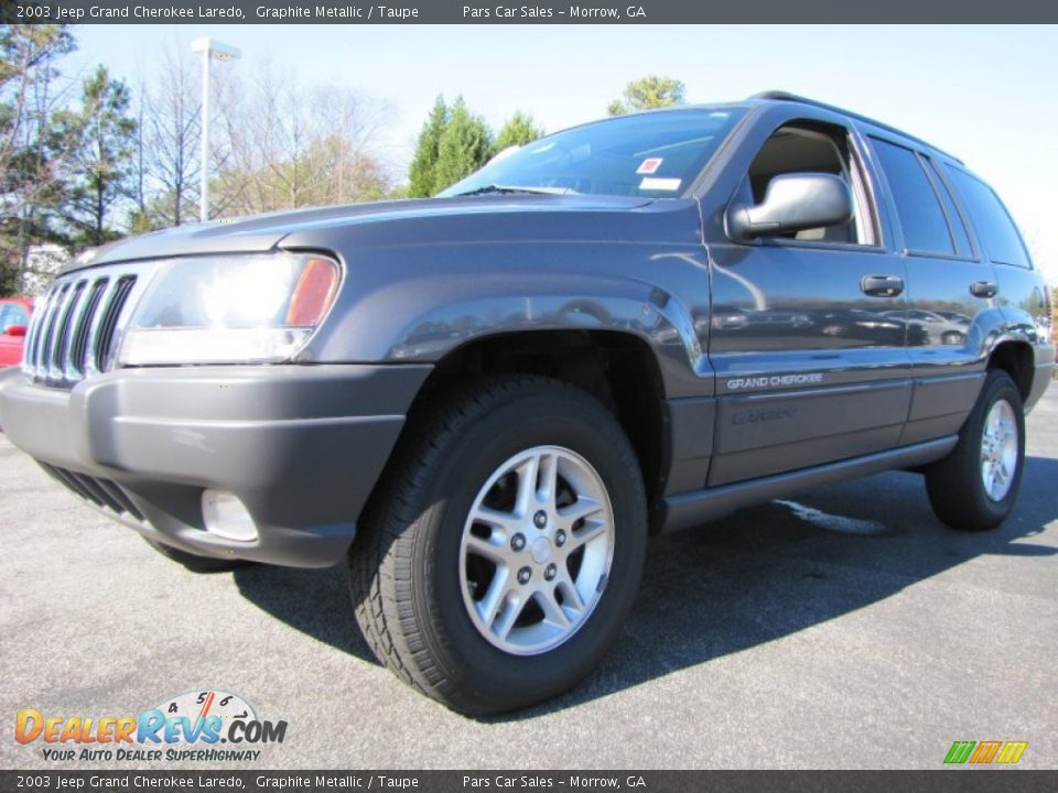 2003 Jeep Grand Cherokee Laredo Graphite Metallic / Taupe Photo #1