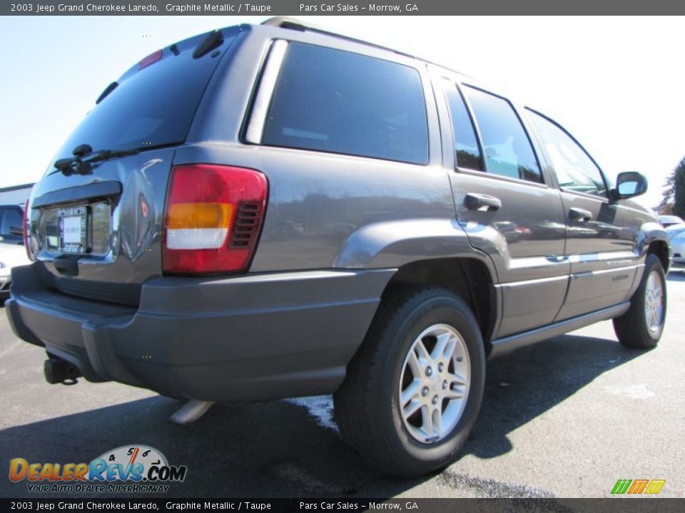 2003 Jeep Grand Cherokee Laredo Graphite Metallic / Taupe Photo #3