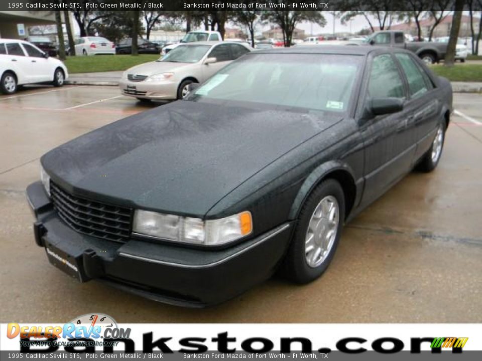 1995 Cadillac Seville STS Polo Green Metallic / Black Photo #1
