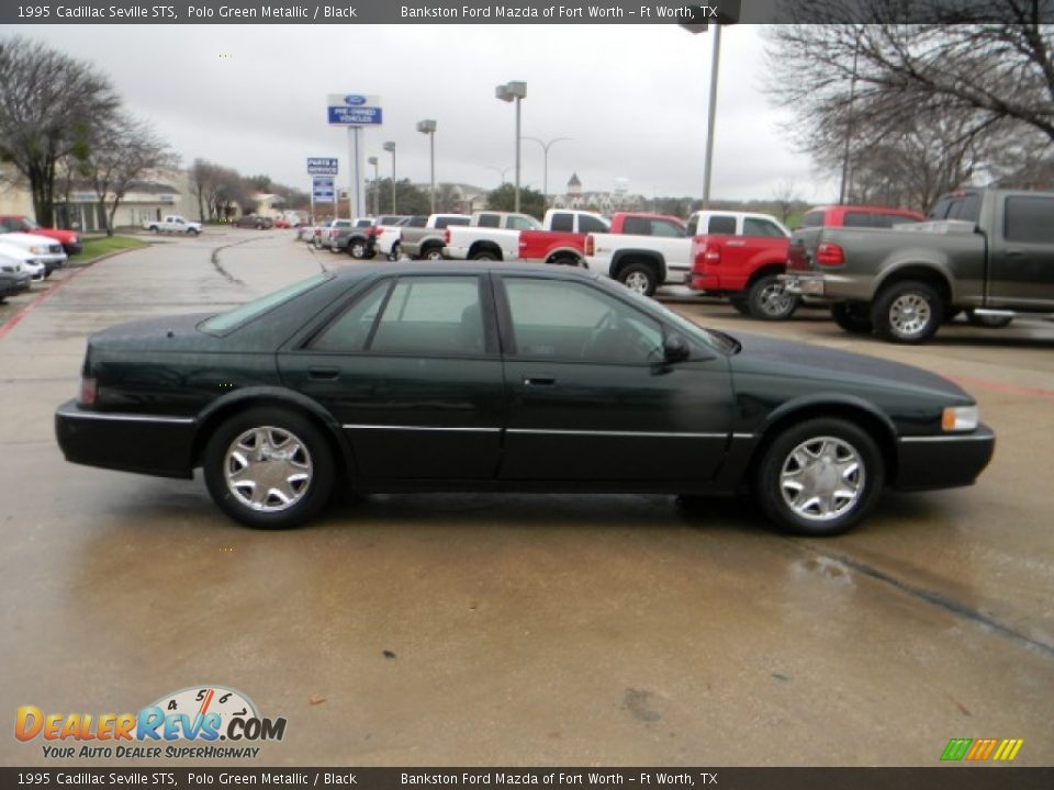 1995 Cadillac Seville STS Polo Green Metallic / Black Photo #3