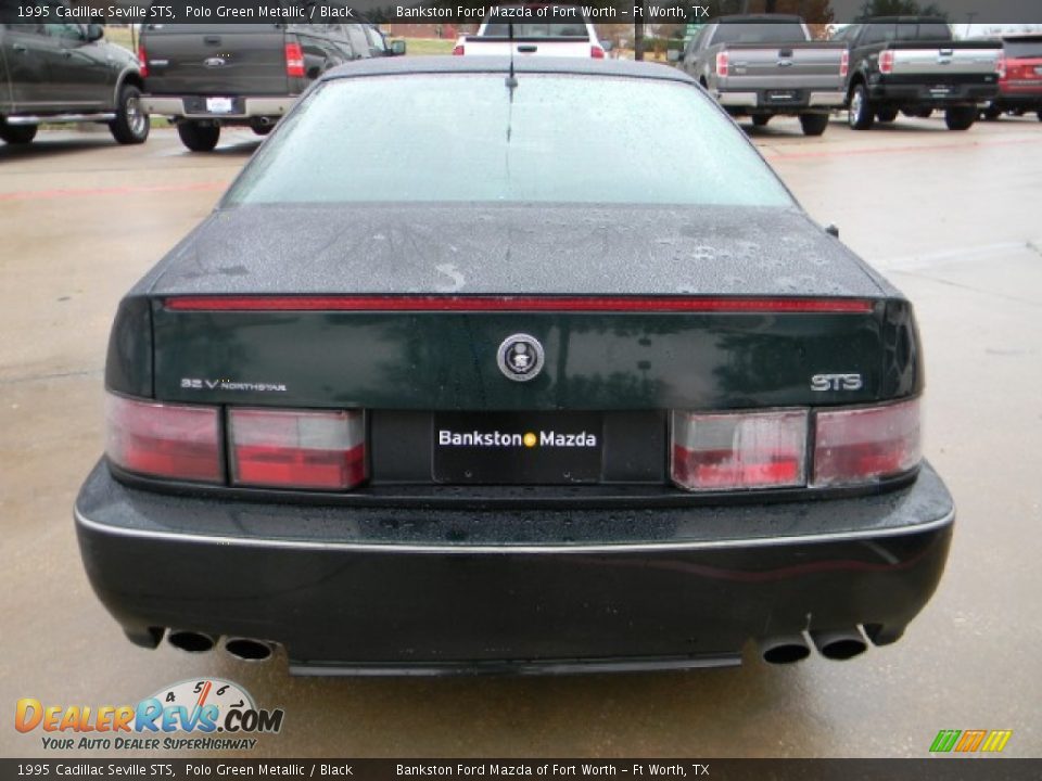 1995 Cadillac Seville STS Polo Green Metallic / Black Photo #4