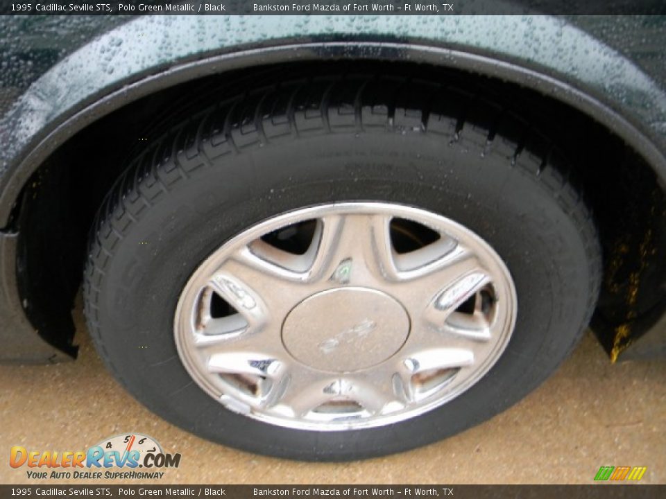 1995 Cadillac Seville STS Polo Green Metallic / Black Photo #6