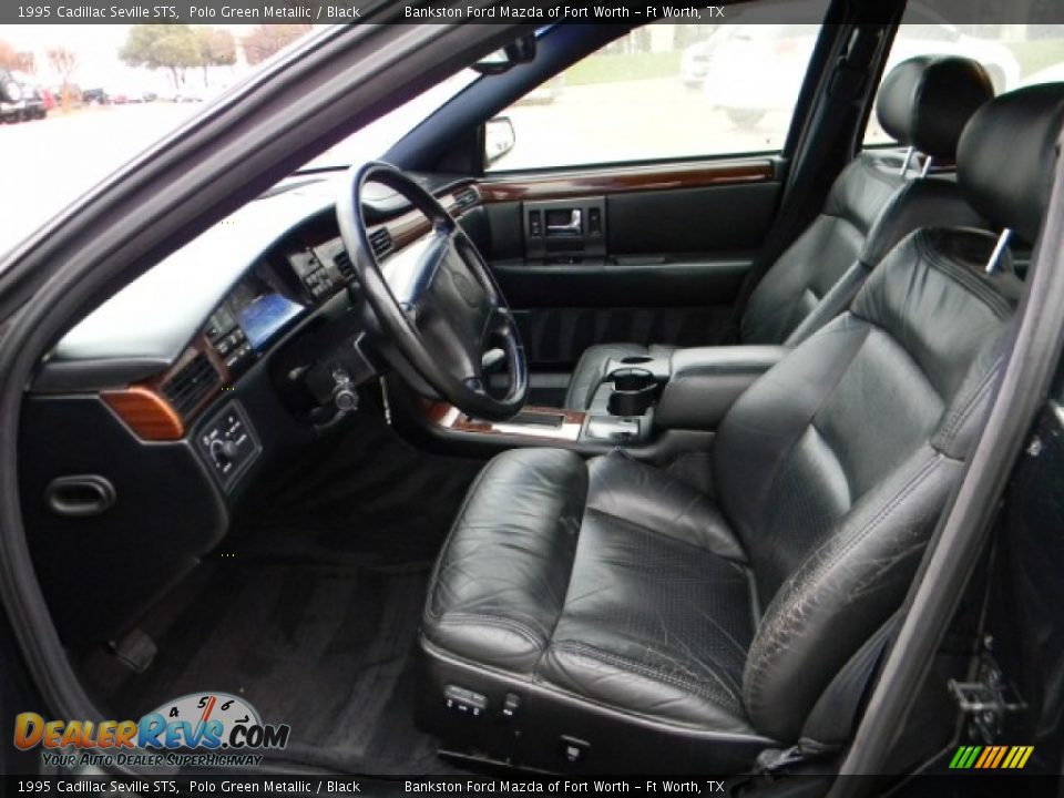 Black Interior - 1995 Cadillac Seville STS Photo #7