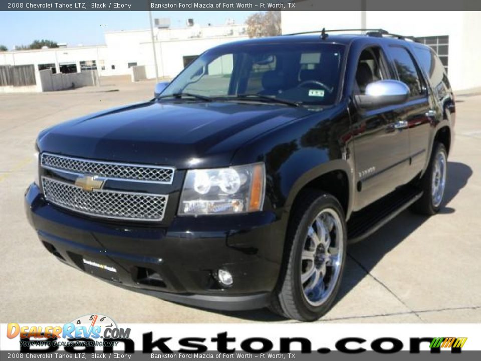 2008 Chevrolet Tahoe LTZ Black / Ebony Photo #1