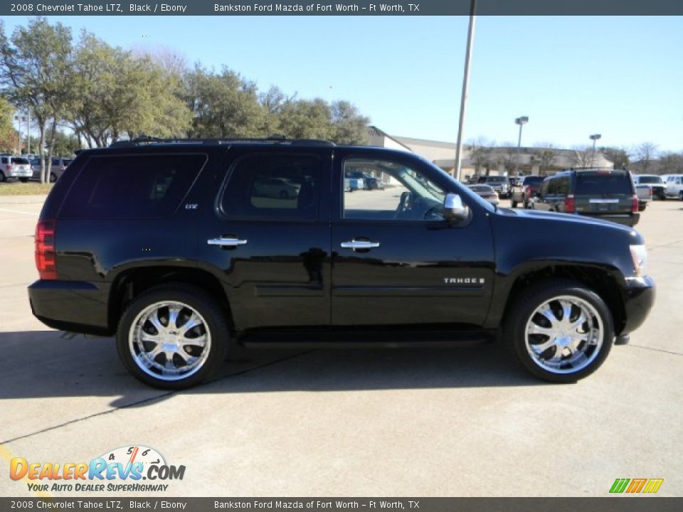 2008 Chevrolet Tahoe LTZ Black / Ebony Photo #3