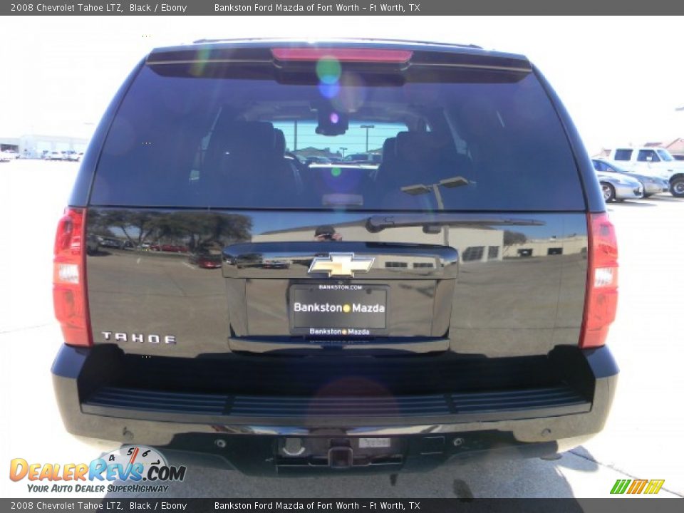 2008 Chevrolet Tahoe LTZ Black / Ebony Photo #4