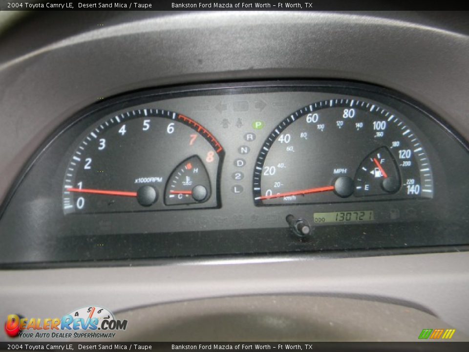 2004 Toyota Camry LE Desert Sand Mica / Taupe Photo #10