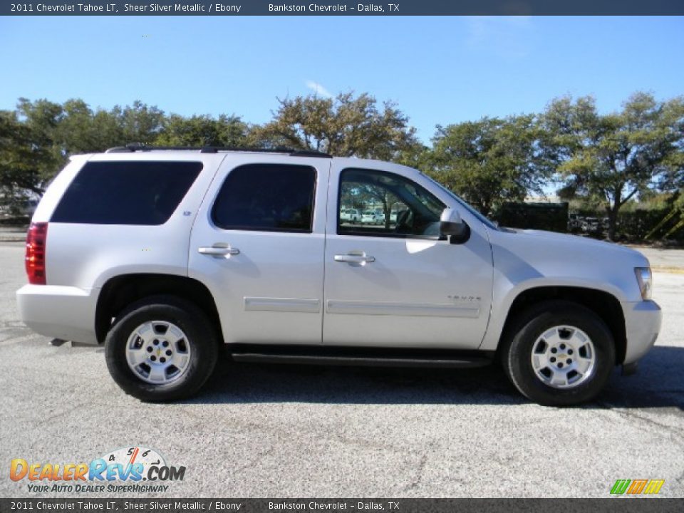 2011 Chevrolet Tahoe LT Sheer Silver Metallic / Ebony Photo #3