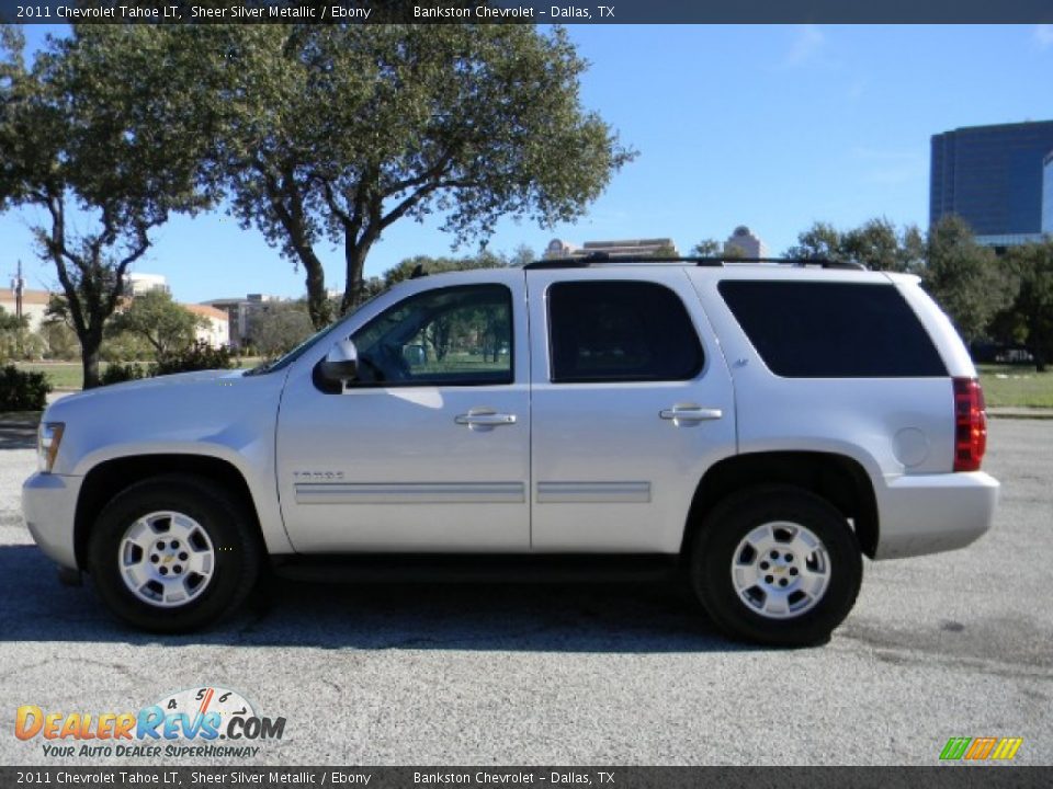 2011 Chevrolet Tahoe LT Sheer Silver Metallic / Ebony Photo #5