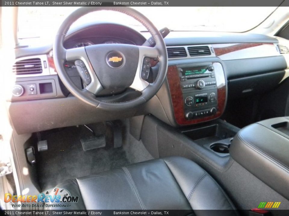 2011 Chevrolet Tahoe LT Sheer Silver Metallic / Ebony Photo #9