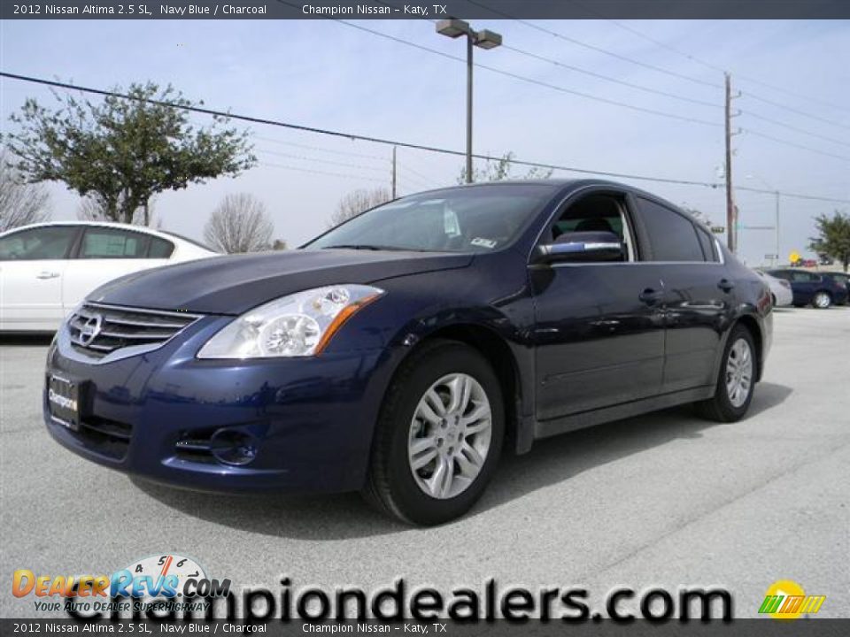 2012 Nissan Altima 2.5 SL Navy Blue / Charcoal Photo #1