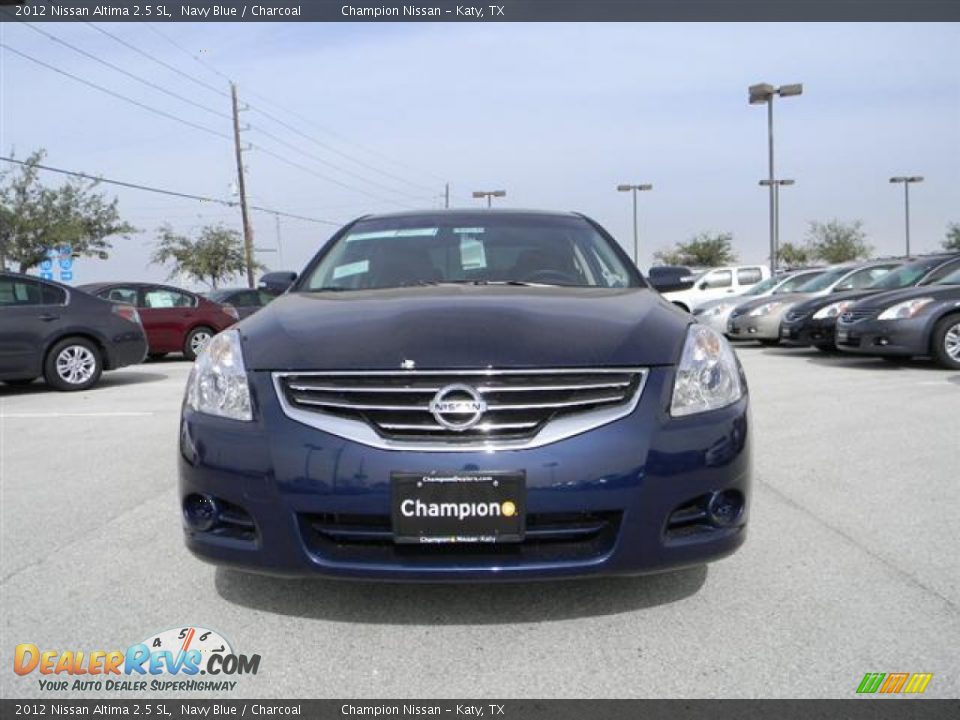 2012 Nissan Altima 2.5 SL Navy Blue / Charcoal Photo #2