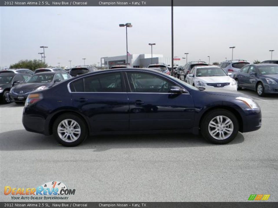 2012 Nissan Altima 2.5 SL Navy Blue / Charcoal Photo #4