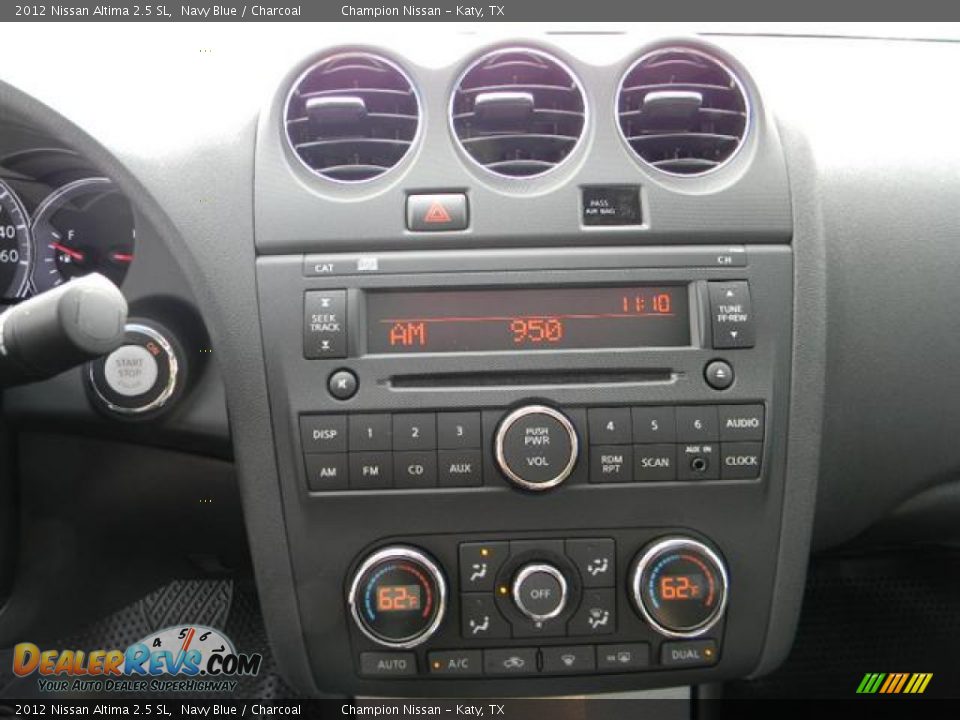 2012 Nissan Altima 2.5 SL Navy Blue / Charcoal Photo #13