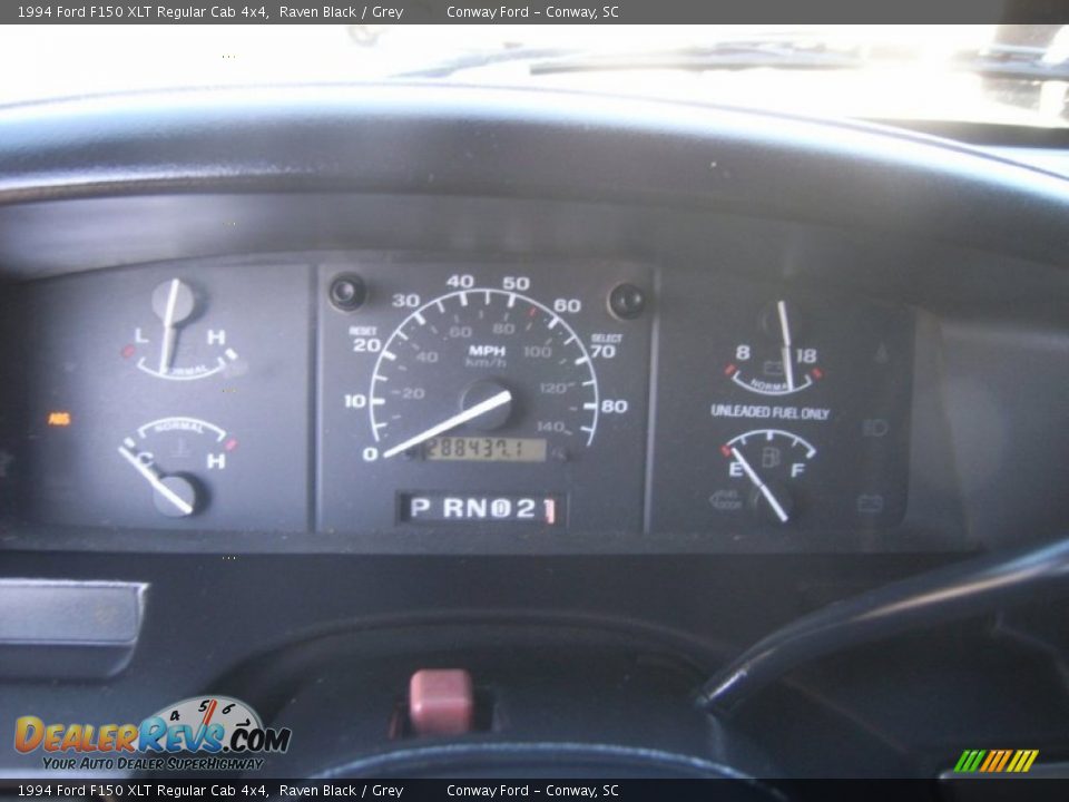 1994 Ford F150 XLT Regular Cab 4x4 Gauges Photo #14