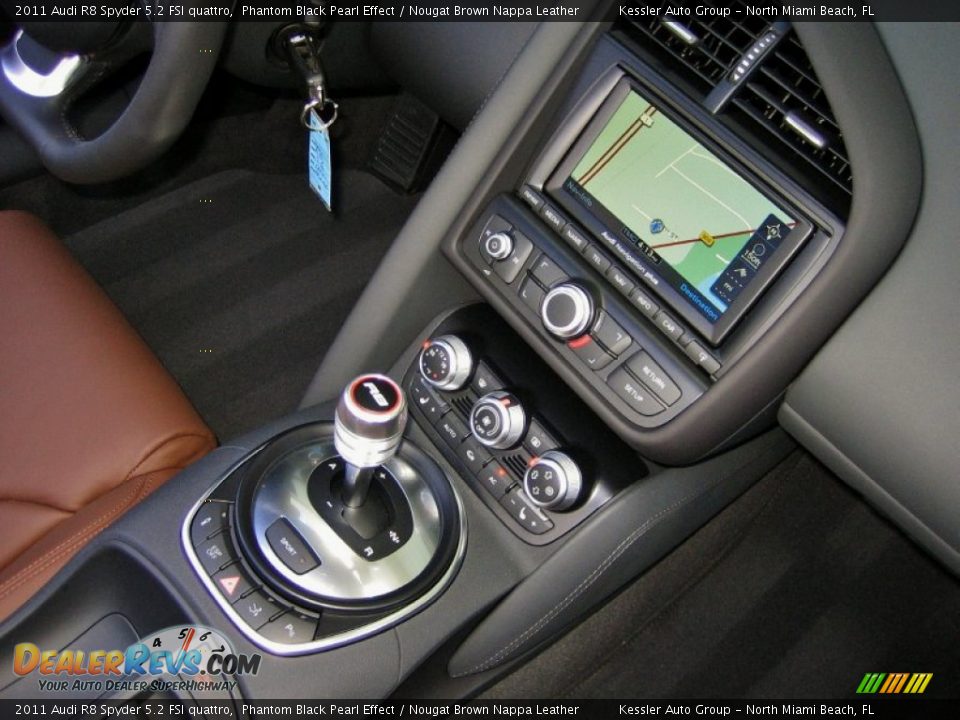 Controls of 2011 Audi R8 Spyder 5.2 FSI quattro Photo #29