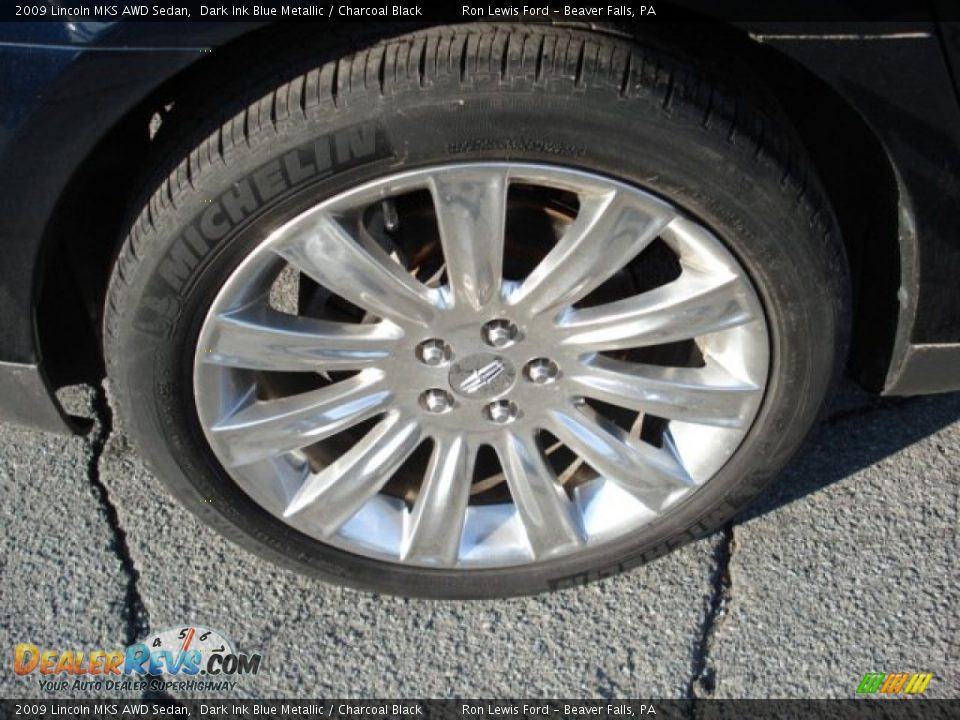 2009 Lincoln MKS AWD Sedan Wheel Photo #9