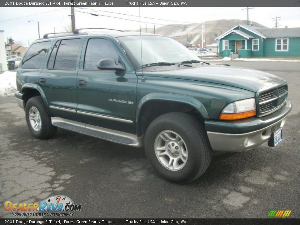 2001 Dodge Durango SLT 4x4 Forest Green Pearl / Taupe Photo #1