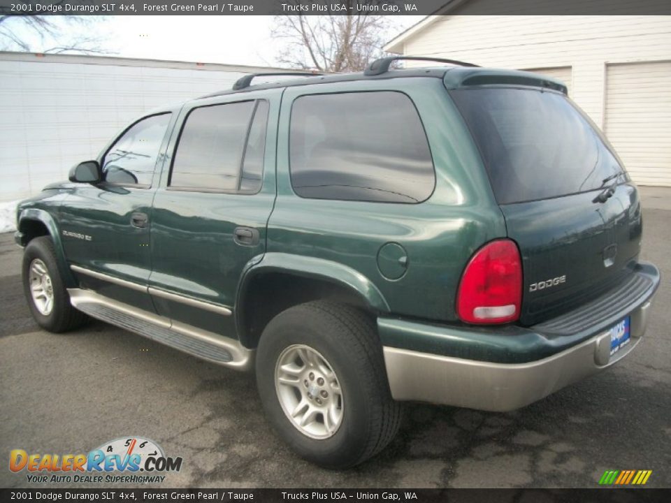 Forest Green Pearl 2001 Dodge Durango SLT 4x4 Photo #4