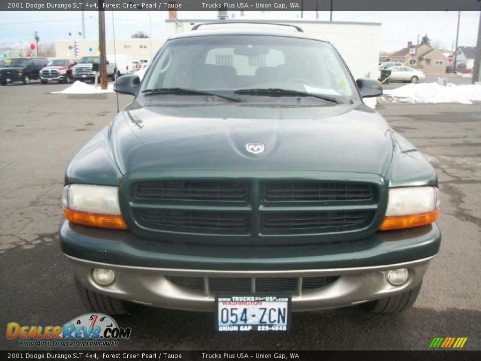 2001 Dodge Durango SLT 4x4 Forest Green Pearl / Taupe Photo #6