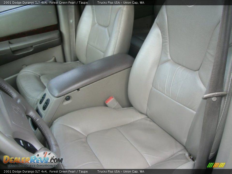 2001 Dodge Durango SLT 4x4 Forest Green Pearl / Taupe Photo #9