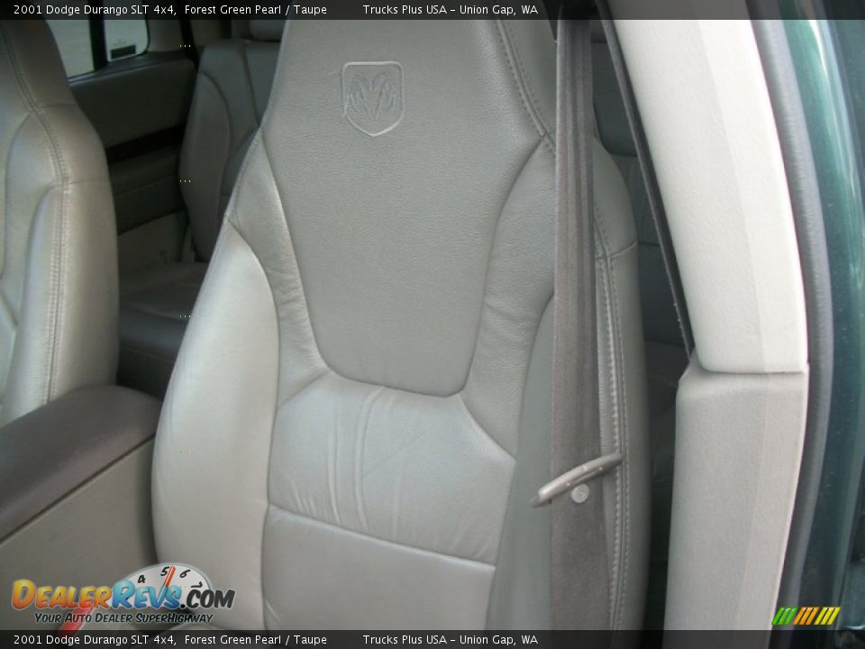 2001 Dodge Durango SLT 4x4 Forest Green Pearl / Taupe Photo #11
