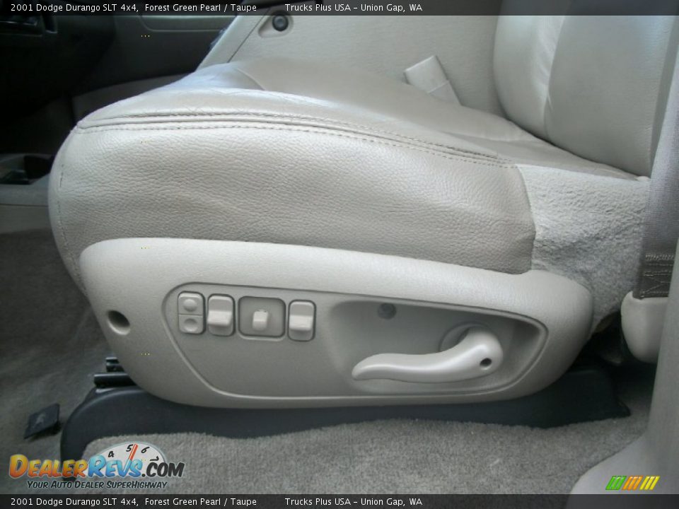 2001 Dodge Durango SLT 4x4 Forest Green Pearl / Taupe Photo #12