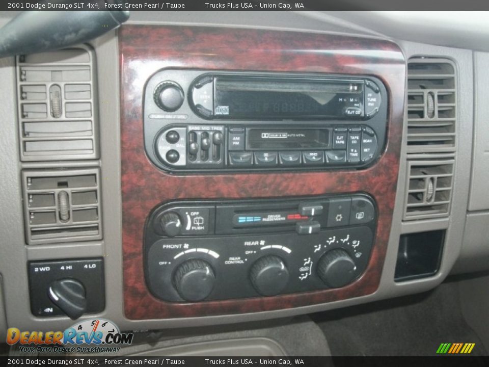 2001 Dodge Durango SLT 4x4 Forest Green Pearl / Taupe Photo #15